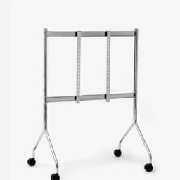 Simple TV Movable Bracket Floor Type Roller Cart Universal LCD Screen Integrated Rack