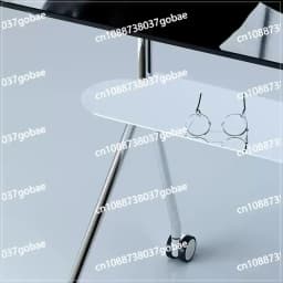 Simple TV Movable Bracket Floor Type Roller Cart Universal LCD Screen Integrated Rack