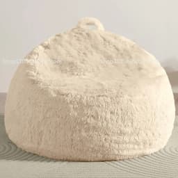 Lazy sofa bean bag artificial fur Doudou sofa jacket children's toy storage cover