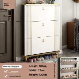 Ultra Thin Shoe Cabinet Modern Flip Door Shoe Storage Cabinet Large Capacity Entrance Organizer Slim Hallway Furniture HomeDecor