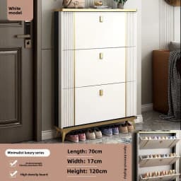 Ultra Thin Shoe Cabinet Modern Flip Door Shoe Storage Cabinet Large Capacity Entrance Organizer Slim Hallway Furniture HomeDecor