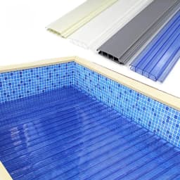 Motorized Retractable Pool Cover Aluminum, Heavy Duty Waterproof Roller Shutter for Commercial & Residential Pool