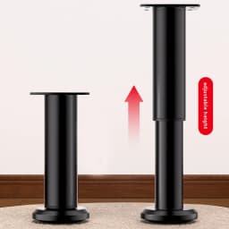 1PCS 8-110cm Adjustable Height Furniture Support Legs for Bed Frame Metal Adjustable Furniture Legs for Bed/Sofa/Cabinet/Couch