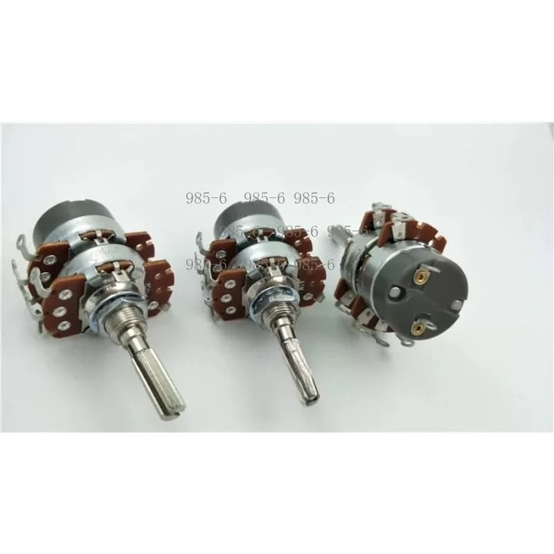 8-pin Antique volume potentiometer with dual taps A50K A100K A250K A500K A1M