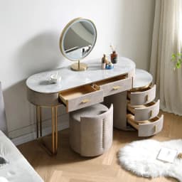 &Nordic Drawers Storage Vanity Table Minimalist Bedroom Makeup Drawer Dressing Table Desk Bedroom Furnitur
