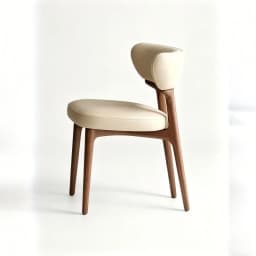Any Size Custom Mid Century Retro Travertine Dining Set Solid Wood Upholstered Chairs Stable Load Family Home Dining Furniture