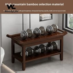 Bathroom Stool, Bath Stool, Nanzhu Bath Stool, Non-slip and Waterproof, Shoe Change Stool