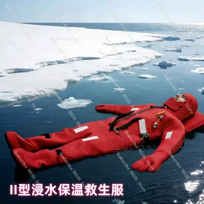 Marine Insulated Immersion Suit Thermal Life Saving Survival Suit for Ship Offshore SOLAS Cold Water Protection