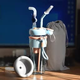 Pro Vocal Training Water Bottle Breath Exercise Trainer Vocal Cord Repair Voice Pronunciation Teaching Aid for Singing