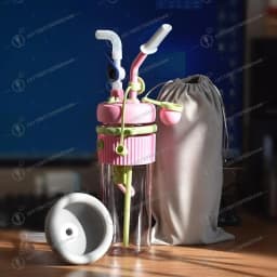 Pro Vocal Training Water Bottle Breath Exercise Trainer Vocal Cord Repair Voice Pronunciation Teaching Aid for Singing
