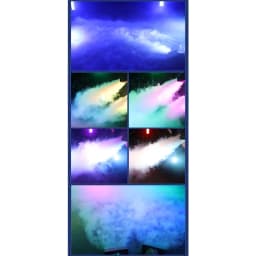 5000W High Output Smoke Fog Machine for Wedding Party Stage Performance Water Mist Sprayer Triple Tube