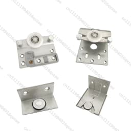 External Hanging Door Wheel Accessories, Wardrobe Sliding Door Hanging Wheel E008 Hanging Track Pulley Sliding Door Wheel