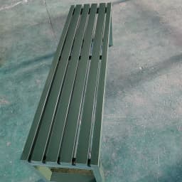 &Traditional Modern Cast Iron Steel Bench Outdoor Use Gym Mall Hospital Patio Courtyard Park Garden Street Public Complex Easy