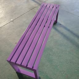 &Traditional Modern Cast Iron Steel Bench Outdoor Use Gym Mall Hospital Patio Courtyard Park Garden Street Public Complex Easy