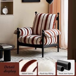Vintage Living Room Sofas Luxurious Living Room Sofa Lazy Relaxing Armchairs Pufff Household Chairs Modern Decoration Furniture