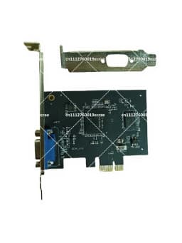 AST2400 graphics card PCIe X1 VGA local display, suitable for Windows Linux FreeBSD FreeNAS Solaries (without IPMI)