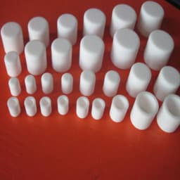 White Silicone Rubber Round Anti-Slip Protective Sleeve 3~56.5mm Dust Seal Blanking End Stopper Protection Cover Round End Cap
