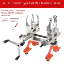 20-110mm Portable Fusion Welder for PE/PPR Pipes, Socket Welding Machine with Stand – Lightweight Plumbing Tool
