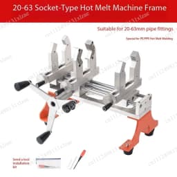20-110mm Portable Fusion Welder for PE/PPR Pipes, Socket Welding Machine with Stand – Lightweight Plumbing Tool