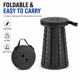 Foldable FishingChair PortableLightweight with Carry Bag for Camping OutdoorComfort Durable Support Camping Chairs Folding Chair