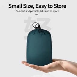 2-In-1 Camping Hammock With Mosquito Net 3m Straps and Carabiner Storage Bag Anti-Tilt-Over Outdoor Leisure Swing for Adults
