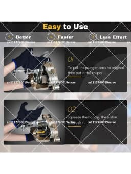 Brake Caliper Compression Tool for Disc Brake Dual Pistons Car Repair Speedy Brake Pad Spreader
