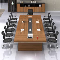 Meeting Room Large Conference Table Long Table Simple Modern Office Negotiation Reception Table And Chair Combination