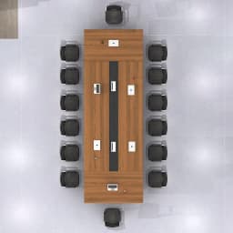 Meeting Room Large Conference Table Long Table Simple Modern Office Negotiation Reception Table And Chair Combination