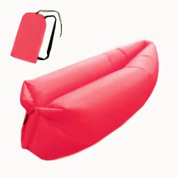 Outdoor Portable Inflatable Sofa Outdoor Seating Inflatable Air Inflatable Lounger Blow Up Chair Bag Banana Camping Bed Beanbag