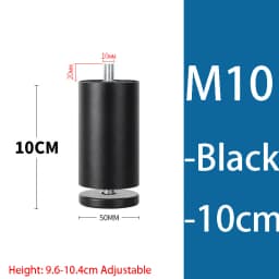 Adjustable Furniture Leg M8 M10 Aluminum Alloy Table Legs For TV Cabinet/Wardrobe Cabinet Furniture Support Hardware