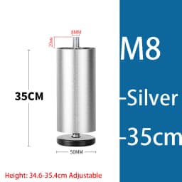 Adjustable Furniture Leg M8 M10 Aluminum Alloy Table Legs For TV Cabinet/Wardrobe Cabinet Furniture Support Hardware