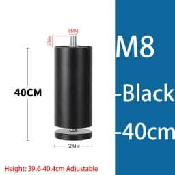 Adjustable Furniture Leg M8 M10 Aluminum Alloy Table Legs For TV Cabinet/Wardrobe Cabinet Furniture Support Hardware
