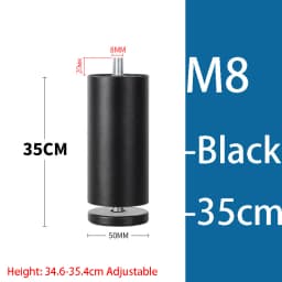 Adjustable Furniture Leg M8 M10 Aluminum Alloy Table Legs For TV Cabinet/Wardrobe Cabinet Furniture Support Hardware