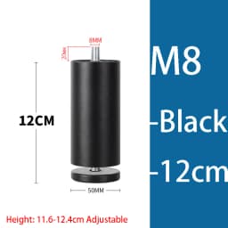 Adjustable Furniture Leg M8 M10 Aluminum Alloy Table Legs For TV Cabinet/Wardrobe Cabinet Furniture Support Hardware