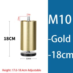 Adjustable Furniture Leg M8 M10 Aluminum Alloy Table Legs For TV Cabinet/Wardrobe Cabinet Furniture Support Hardware