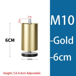 Adjustable Furniture Leg M8 M10 Aluminum Alloy Table Legs For TV Cabinet/Wardrobe Cabinet Furniture Support Hardware