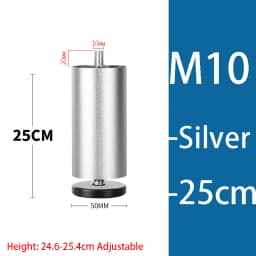 Adjustable Furniture Leg M8 M10 Aluminum Alloy Table Legs For TV Cabinet/Wardrobe Cabinet Furniture Support Hardware