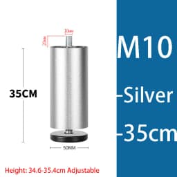 Adjustable Furniture Leg M8 M10 Aluminum Alloy Table Legs For TV Cabinet/Wardrobe Cabinet Furniture Support Hardware