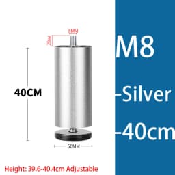 Adjustable Furniture Leg M8 M10 Aluminum Alloy Table Legs For TV Cabinet/Wardrobe Cabinet Furniture Support Hardware