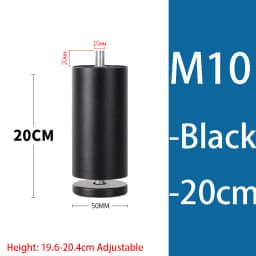 Adjustable Furniture Leg M8 M10 Aluminum Alloy Table Legs For TV Cabinet/Wardrobe Cabinet Furniture Support Hardware
