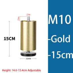 Adjustable Furniture Leg M8 M10 Aluminum Alloy Table Legs For TV Cabinet/Wardrobe Cabinet Furniture Support Hardware