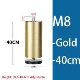 Adjustable Furniture Leg M8 M10 Aluminum Alloy Table Legs For TV Cabinet/Wardrobe Cabinet Furniture Support Hardware