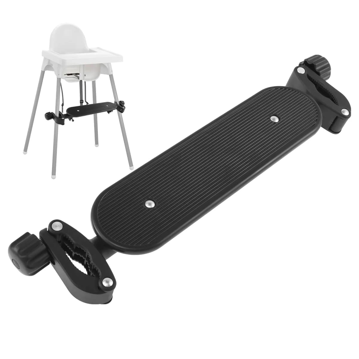 Baby Highchair Foot Rest Adjustable Chair Footrest Non-Slip Highchair Footboard Stool Pedal Infant Newborns Safety Accessories