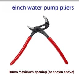 Home DIY 5/6 Inch Mini Pump Clamp Small Pipe Pliers Ultra Thin Shifting Spanner Multifunctional Crescent Wrench No Button