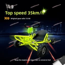 Off-Road Kart Adult Fuel Powered Outdoor Drift Kart Children's ATV Playground Electric Racing Kart for Outdoor Use