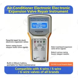 EEV Repair Tool for Inverter AC Expansion Valve Stuck Fix Driver 3 in 1 Tester Diagnostic Expansion Valve Repair