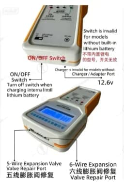 EEV Repair Tool for Inverter AC Expansion Valve Stuck Fix Driver 3 in 1 Tester Diagnostic Expansion Valve Repair