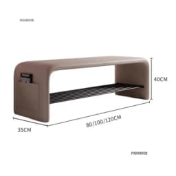 Luxury Shoe Change Stool Door Shoe Cabinet Modern Household Stools Integrated Minimalist Home Furniture Ottomans Bedroom Bench