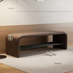 Luxury Shoe Change Stool Door Shoe Cabinet Modern Household Stools Integrated Minimalist Home Furniture Ottomans Bedroom Bench
