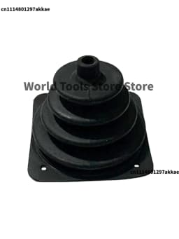 Waterproof Rubber Cover for HBC Remote Control Joystick of Concrete Sprayer Pump Truck, 61mm x 61mm Dustproof Protective Sleeve